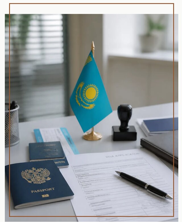 Оформление визы в Казахстан для поездки и работы в Угличе